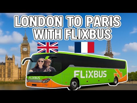 Flixbus Travel, whats it like?! London to Paris Cheap Travel 🚌 ⛴️