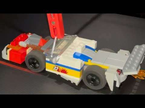 Lego Car Going 12.5 MPH On A Treadmill