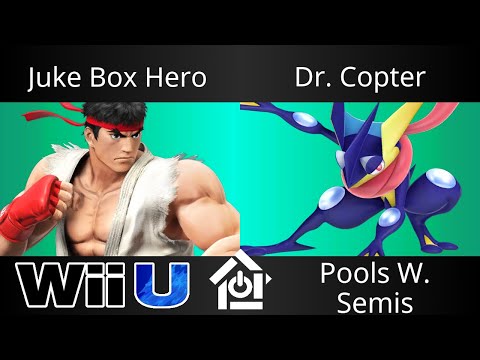 Golden Daze 2017 - Juke Box Hero (Ryu) vs Dr. Copter (Greninja) - Smash 4 Pools W. Semis