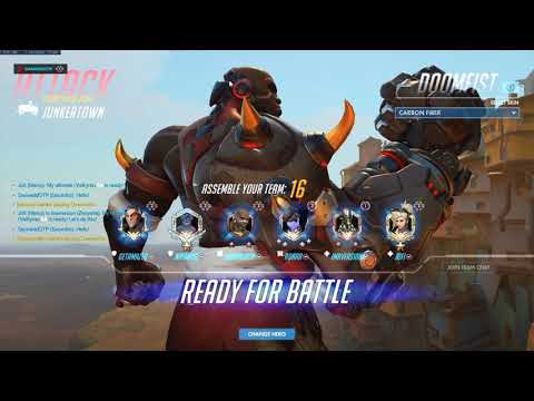 Overwatch Rank 1 Doomfist Pro Dannedd Tryhard Gameplay