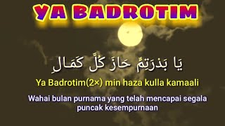 Download lagu YA BADROTIM | sholawat merdu | lirik & terjemahan | Voc ai Khodijah ft Taufiq MD mp3