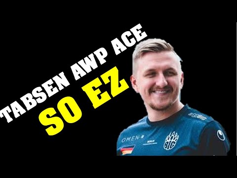 tabsen AWP ace against Heroic | all perspectives + german caster reaction