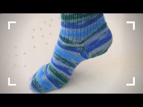 Ferse stricken | Socken stricken wie Oma | Käppchenferse