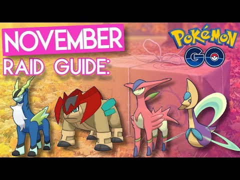 Pokémon Go Raid Guide: Cobalion, Terrakion, Virizion + Cresselia (November 2021)