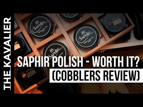 $4 vs $25 Polish - Is Saphir Shoe Polish Worth it? w/ Cobblers Trenton and Heath