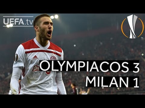 OLYMPIACOS 3-1 MILAN #UEL HIGHLIGHTS