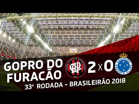 Atlético Paranaense 2x0 Cruzeiro | GOPRO DO FURACÃO