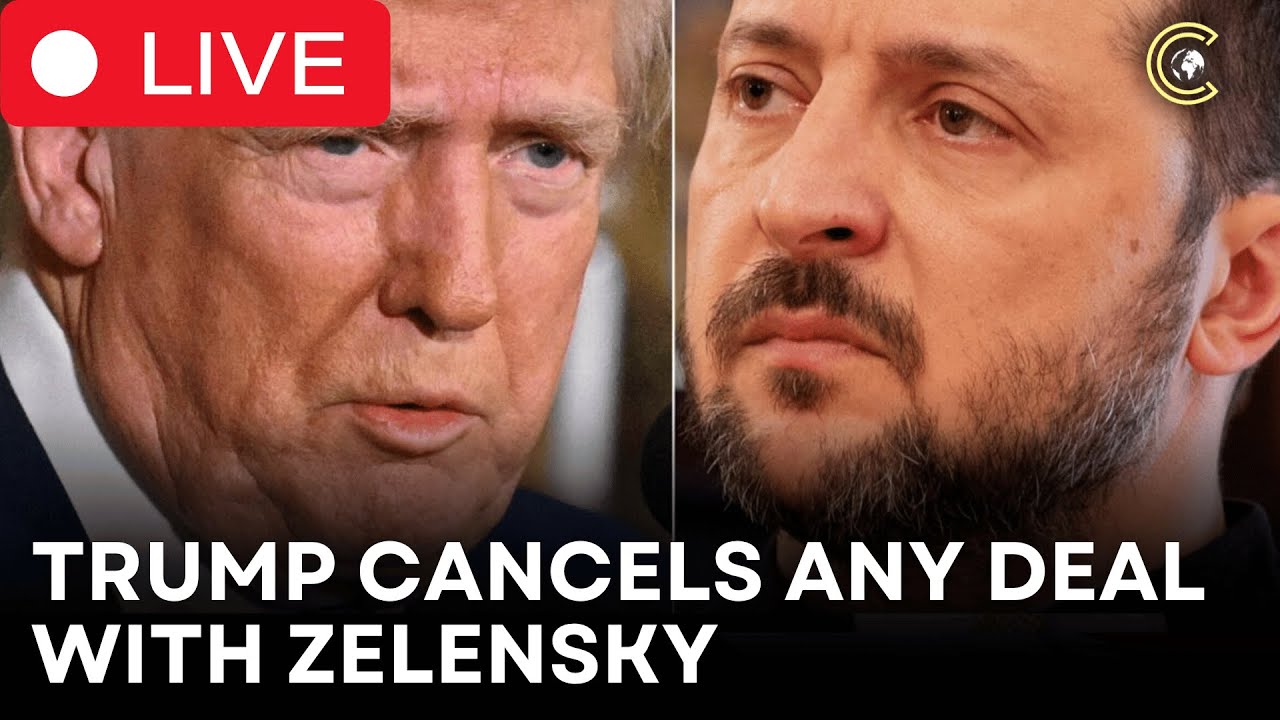 BREAKING: Trump Cancels Ukraine Deal After Tense Zelenskyy Oval Office Meeting