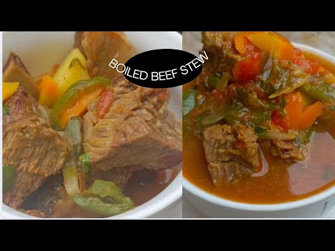 Yiga Okufumba Enyama Ya Boil | Ugandan Boiled Beef Stew Recipe (Beef Soup) | Ugandan Food