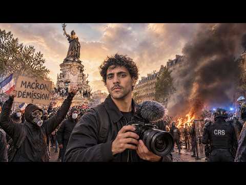 J'ai filmé les rues de Paris pendant la manif du 17 Octobre (reportage)