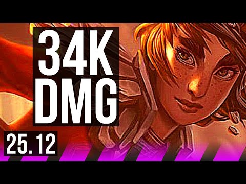 TALIYAH & Miss Fortune vs NAUTILUS & Kai'Sa (SUP) | 11/4/25, 34k DMG | EUW Master | 25.12