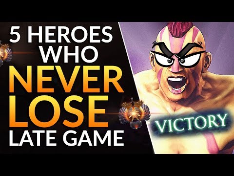 Top 5 Carry Heroes who CANNOT LOSE Late Game: Safelane Drafting Tips | Dota 2 Meta Guide