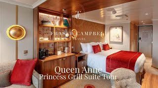 Cunard Queen Anne | Princess Grill Suite Tour