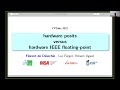 FPTalks 2022 S1 2 The Hardware Costs Of Posits And IEEE Floating Point By Florent De Dinechin