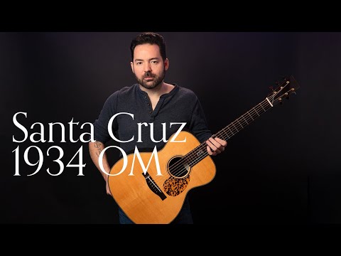 Santa Cruz 1934 OM, Brazilian Rosewood | Carl Miner