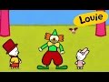 Louie Draw Me A Clown Learn To Draw Cartoon For Kids