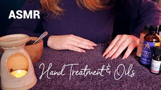 Sleepy ASMR Hand Treatment 🌟 Crunchy Scrub & Oils 🌟 Whispered