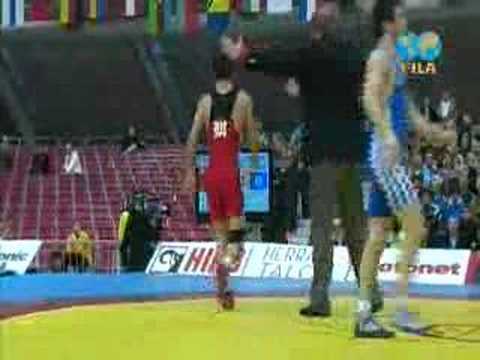 55kg EM08 Finale OTARSULTANOV, Djamal (RUS)-GADZHIEV, Rizvan