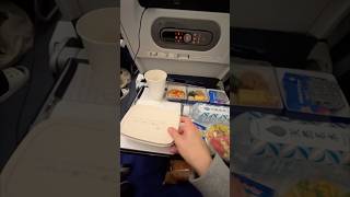 ANA羽田→ワシントンD.C.(ダレス)エコノミー機内食 #shorts #機内食 #ana #ワシントンdc