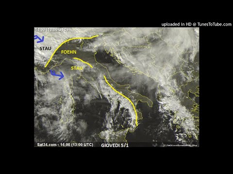 Il Föhn e la giornata pazza del 3 febbraio 2020 in Piemonte