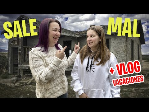 VISITAMOS una CASA ABANDONADA ¡¡SALE MAL!! + Vlog PEOR-MEJOR Viaje en familia