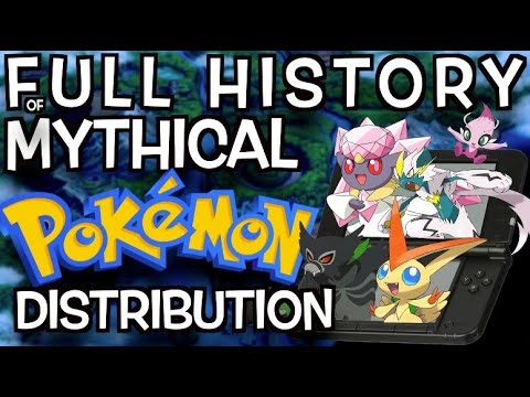 The Distribution History of Mythical Pokémon | DaAcorn