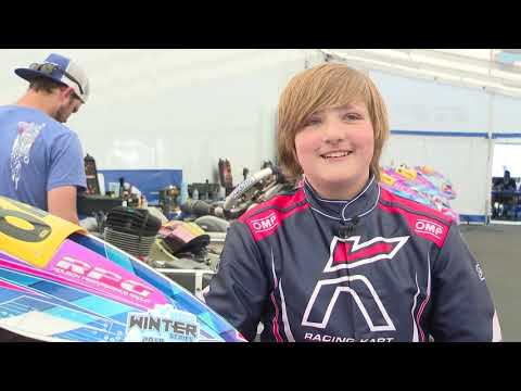 13-year-old Utahn races Go Karts at 70 MPH