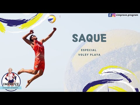 El saque en el voley playa - Improve volley
