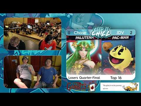 Keep it Chill #4 - Chase (Palutena) vs JDV (Pac-Man) - Losers Quarters