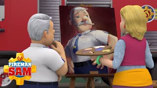Officer Steele get’s a painting! | Season 12 Takeover! | Fireman Sam Official