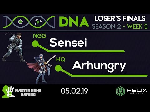 DNA 2.5 - NGG | Sensei (Snake) vs HQ | Arhungry (Zelda, Lucina) - L Finals