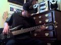 Taproot - Fault - Bass Cover Video