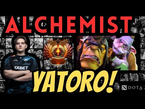 Yatoro on Alchemist 7.35b