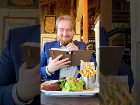 Pretending I’m a Food Critic for Free Dinner?