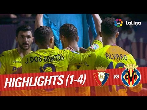 Resumen de Osasuna vs Villarreal CF (1-4)