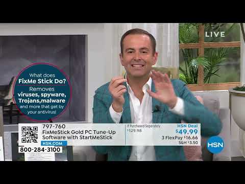 FixMeStick Gold PC TuneUp Software with StartMeStick