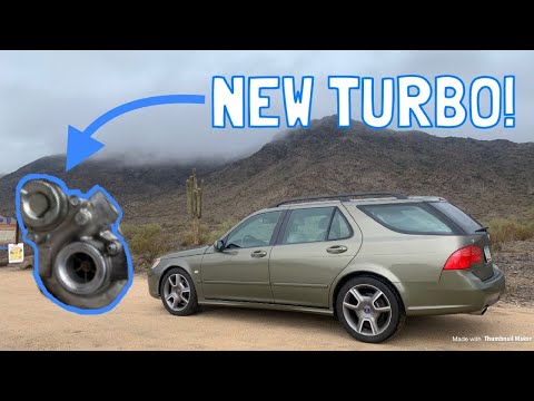 Installing a New Turbo on My Saab 9-5 Wagon!