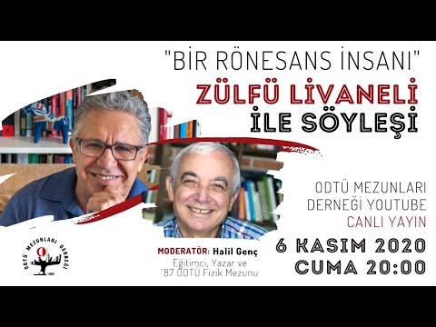 "Bir Rönesans İnsanı" Zülfü Livaneli ile Söyleşi