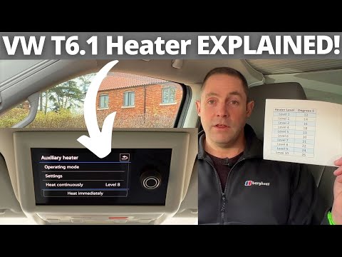 How To Stay Warm: VW California Diesel Heater *EXPLAINED!*