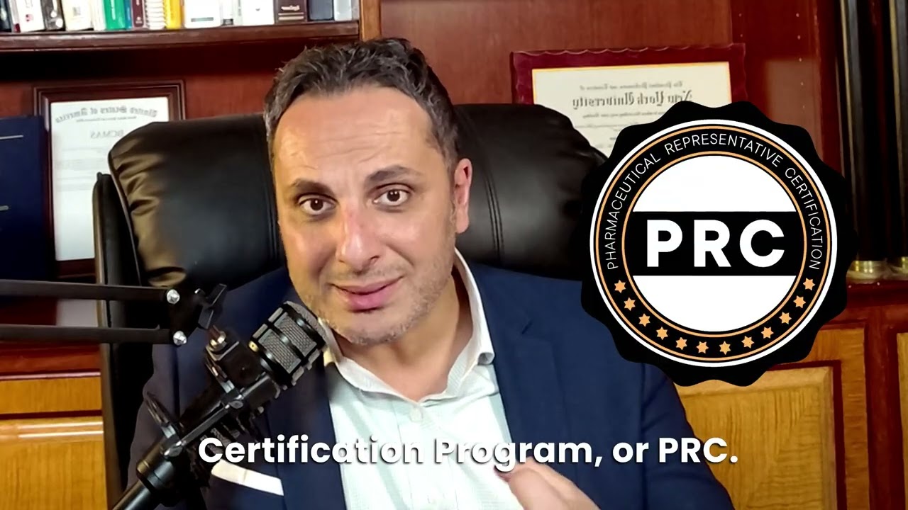 Becoming a Certified Pharmaceutical Sales Representative