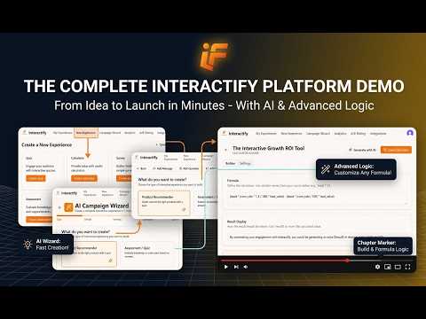 Interactify video preview
