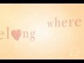 Where We Belong by Emily Giffin 