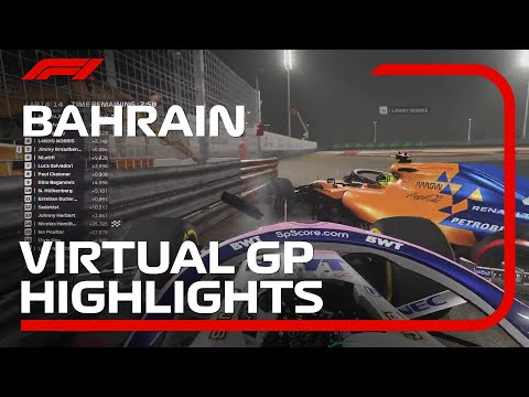 F1 Eスポーツ・バーチャル・グランプリバーレーンGP レースハイライト動画