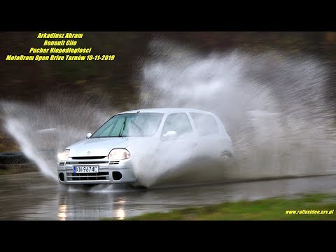 Arkadiusz Abram - Renault Clio - Puchar Niepodległości  MotoDrom Open Drive Tarnów 10-11-2019