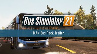 Bus Simulator 21 - MAN Bus Pack (DLC) (PC) Steam Key GLOBAL
