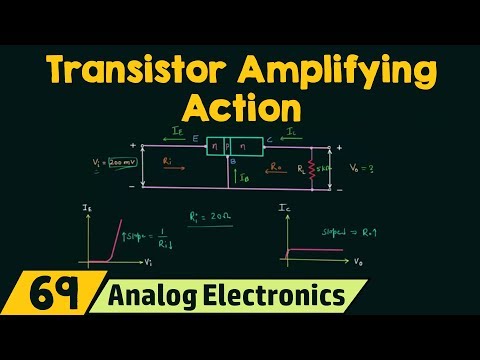 Transistor Amplifying Action