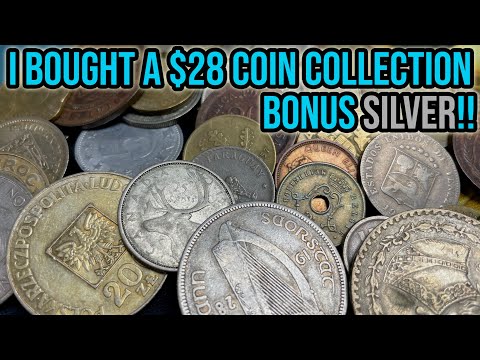 I Bought A 2 Pound World Coin Collection For $28