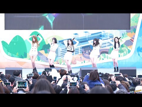 181124 여자친구 GFriend '너 그리고 나 NAVILLERA' 4K 직캠 @경기평화광장개장식 by DaftTaengk