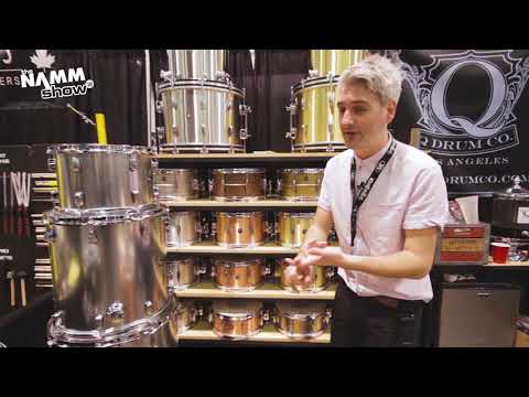 NAMM '18 | Scot on the Q Drum Co. booth!