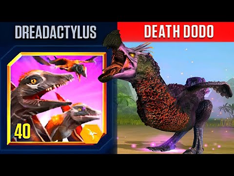 DREADACTYLUS VS DEATH DODO | JURASSIC WORLD THE GAME